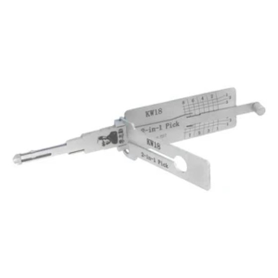 Original Lishi 2-In-1 Pick and Decoder KW18